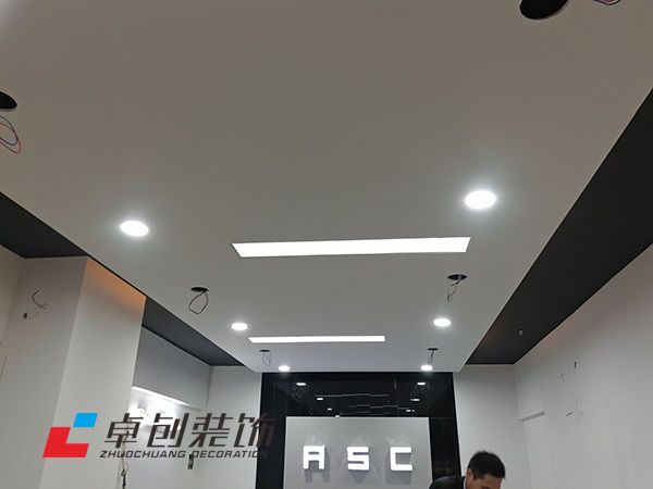 精品店铺装修设计施工实景图