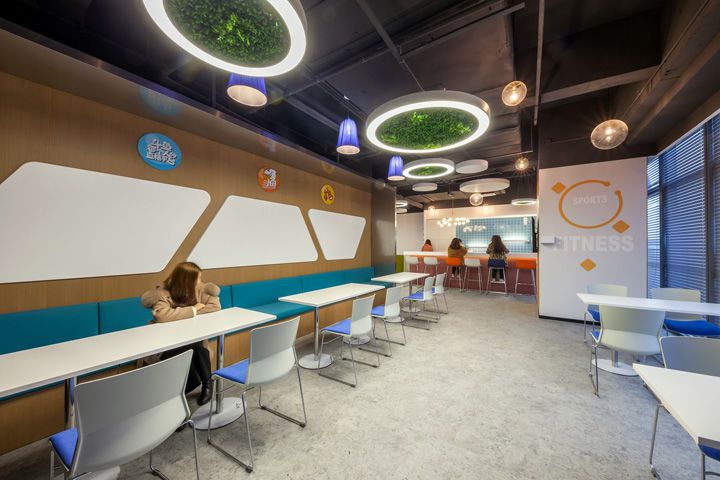 传媒公司办公室装修效果图