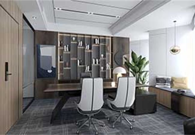 地产公司办公室装修效果图如何设计？