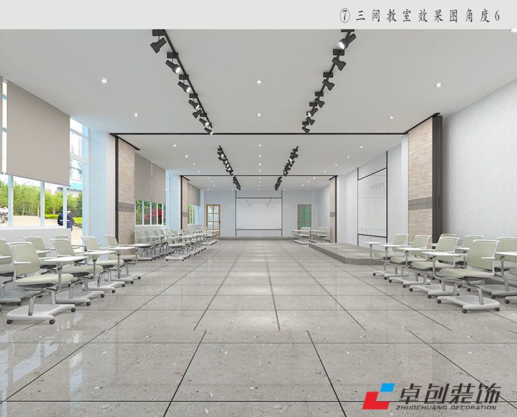 合肥美容美发职业培训学校装修设计案例