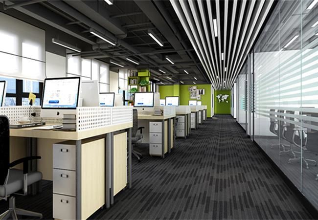 合理的布置合肥办公室装修设计_使办公环境看起来更加宽敞