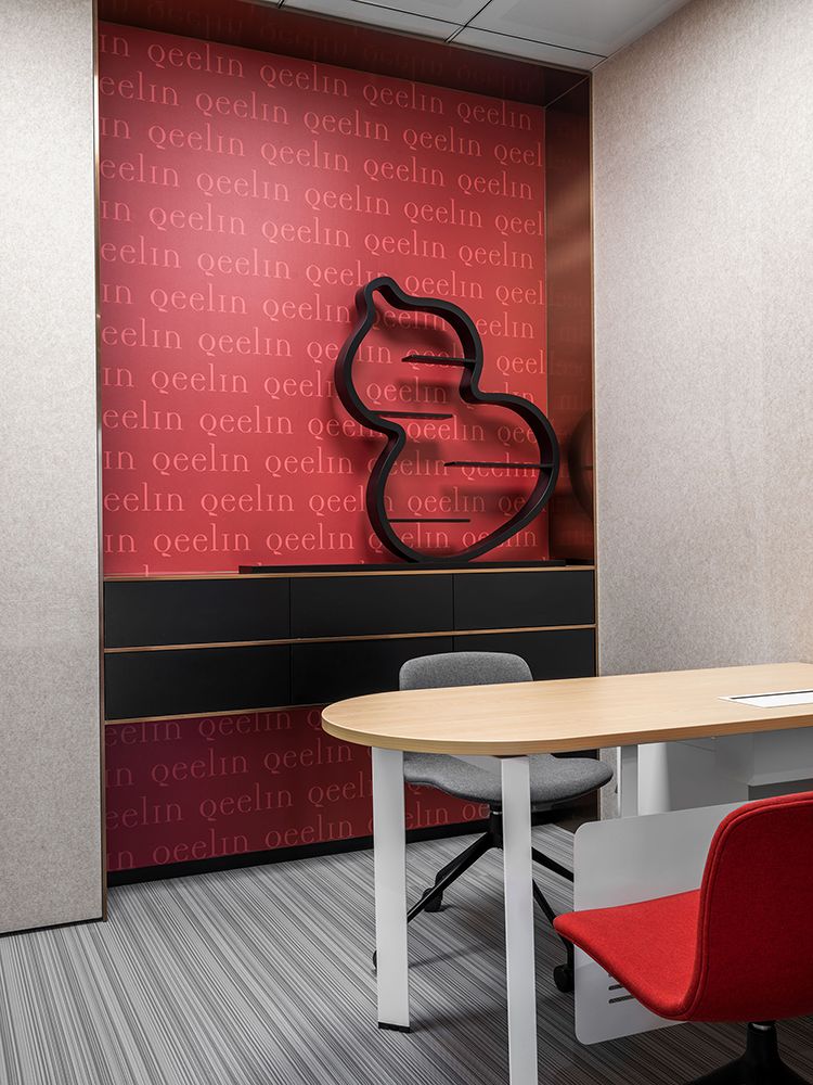 400平方灵动柔和的简约风格办公室设计案例