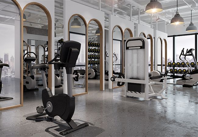 合肥健身房装修设计要点以及功能区域规划布置