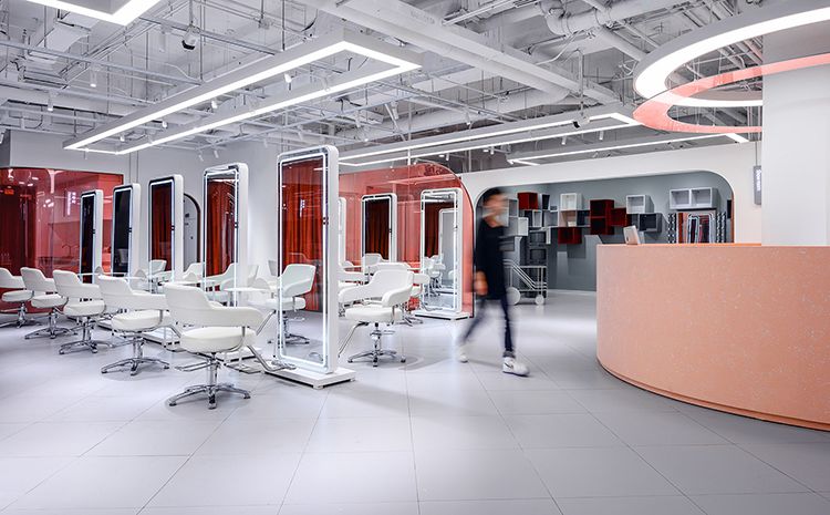 合肥美发店设计，如何巧妙利用装修来吸引顾客主动进店?