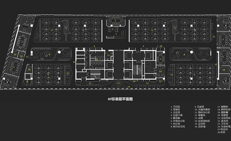 合肥卓创装饰为您分析整层办公楼设计方案