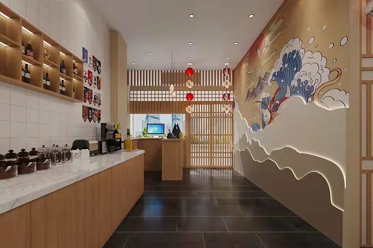 合肥寿司店装修设计