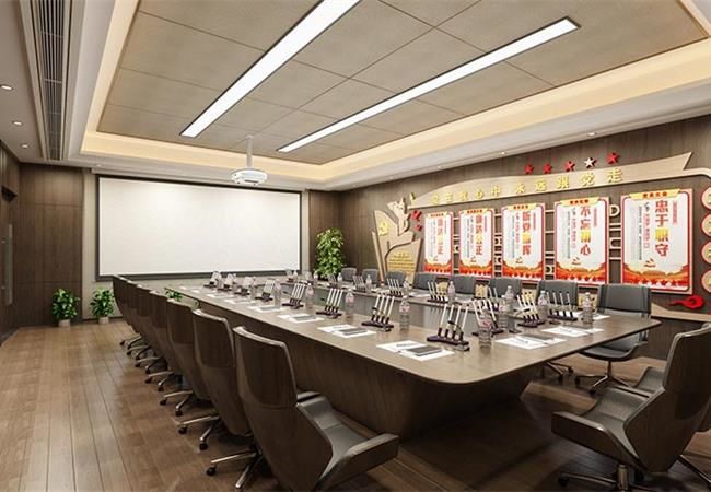 合肥办公会议室装修设计如何平衡功能性与美观性