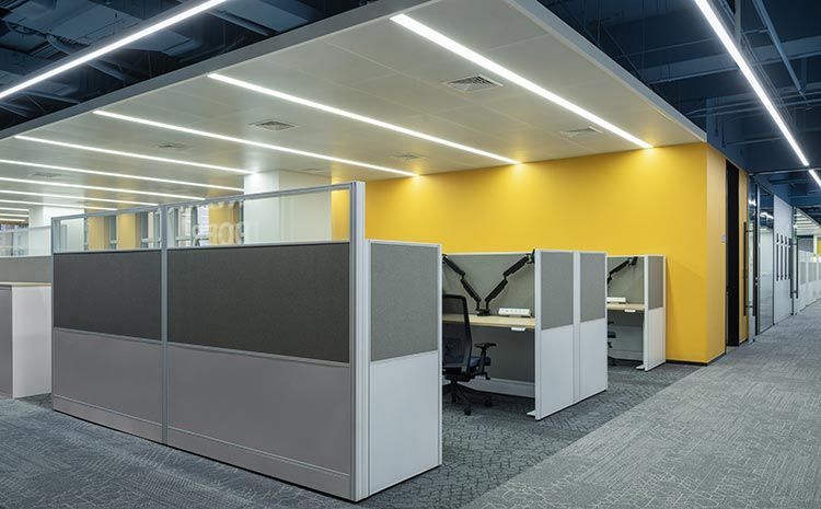 合肥科技研发公司办公室装修，营造灵活开放的共享办公环境