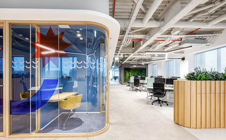 750平办公室装修设计案例，创建灵活多元的工作空间