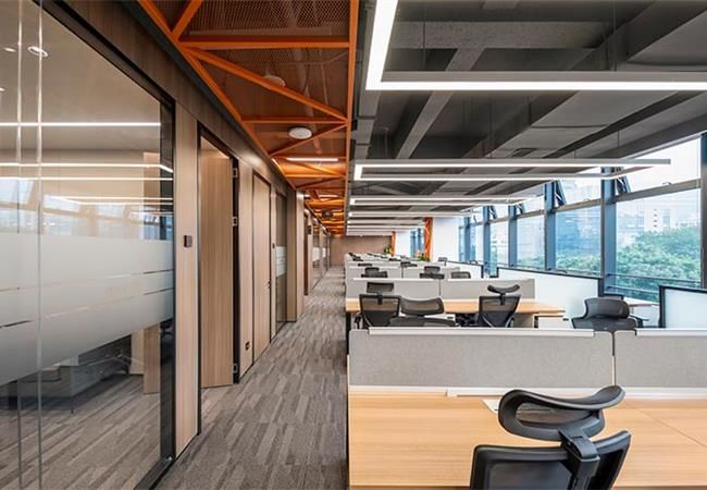 合肥500平办公室装修，全新的设计思路